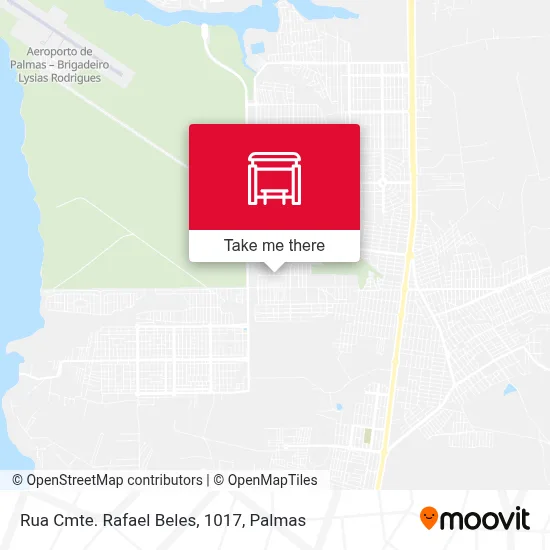 Rua Cmte. Rafael Beles, 1017 map