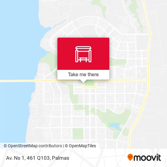 Av. Ns 1, 461 Q103 map