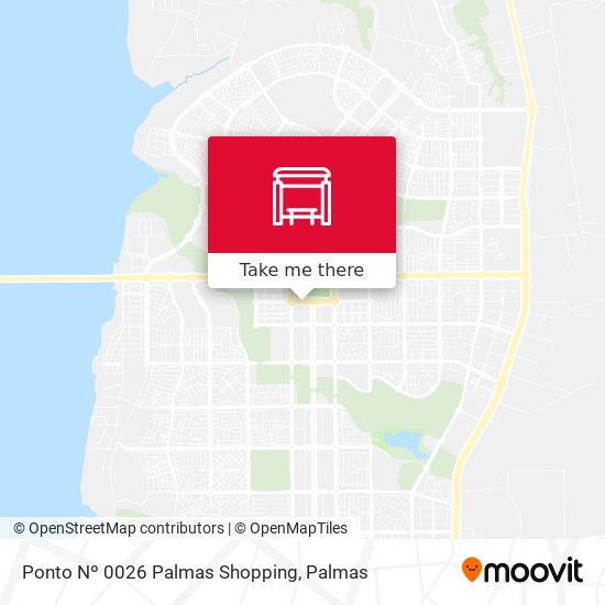 Ponto Nº 0026 Palmas Shopping map