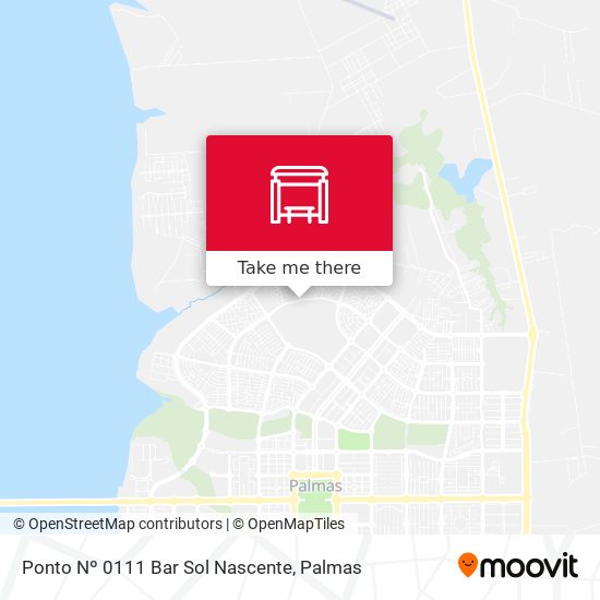 Ponto Nº 0111 Bar Sol Nascente map