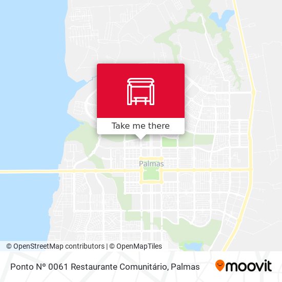 Ponto Nº 0061 Restaurante Comunitário map