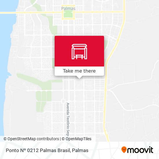 Ponto Nº 0212 Palmas Brasil map