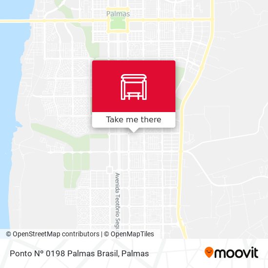 Ponto Nº 0198 Palmas Brasil map