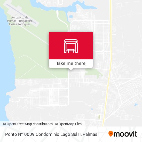 Mapa Ponto Nº 0009 Condominio Lago Sul II