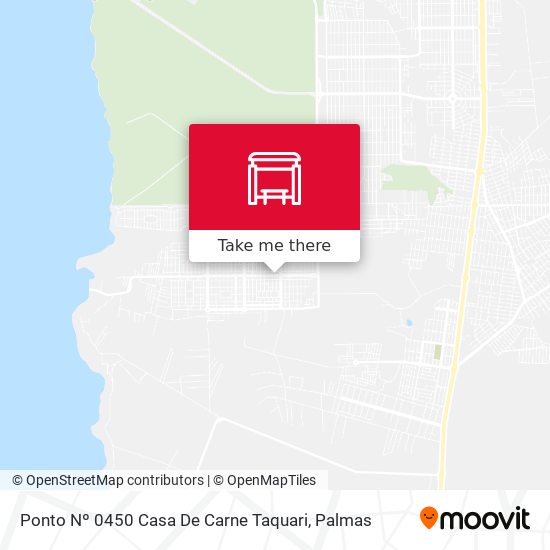Ponto Nº 0450 Casa De Carne Taquari map