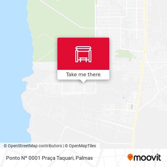 Ponto Nº 0001 Praça Taquari map