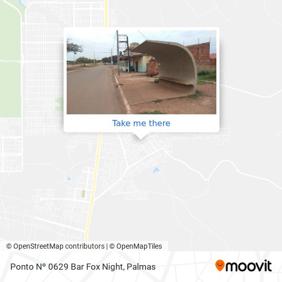 Ponto Nº 0629 Bar Fox Night map