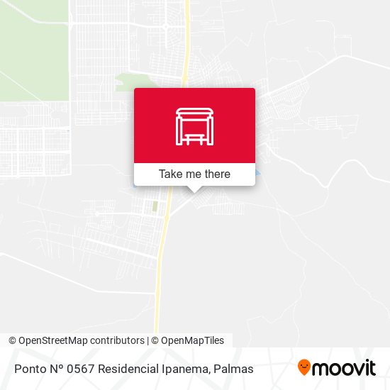 Ponto Nº 0567 Residencial Ipanema map