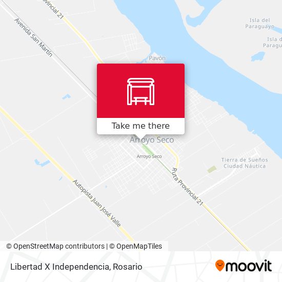 Mapa de Libertad X Independencia