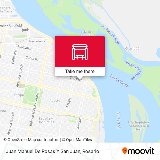 Juan Manuel De Rosas Y San Juan map