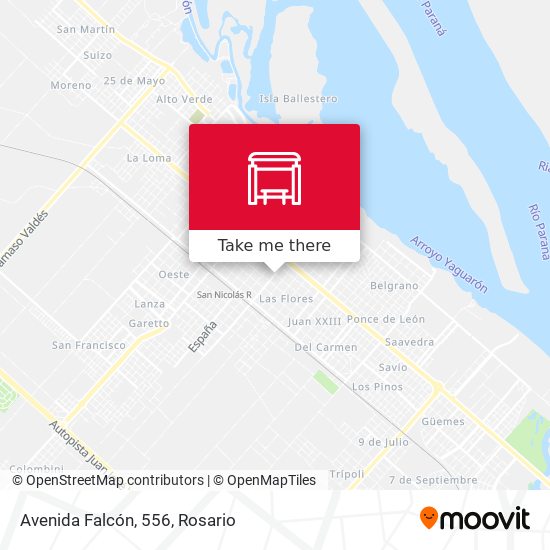 Avenida Falcón, 556 map