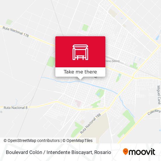 Boulevard Colón / Intendente Biscayart map
