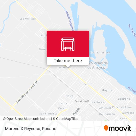 Moreno X Reynoso map