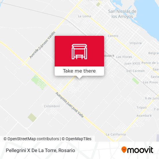 Pellegrini X De La Torre map