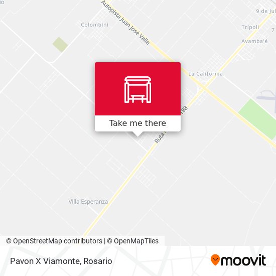 Pavon X Viamonte map