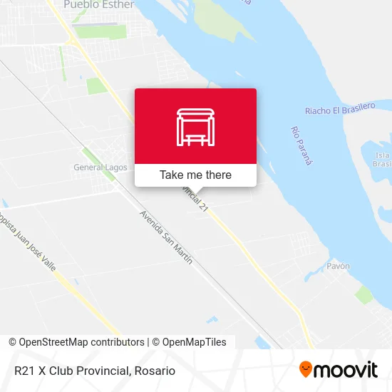 R21 X Club Provincial map