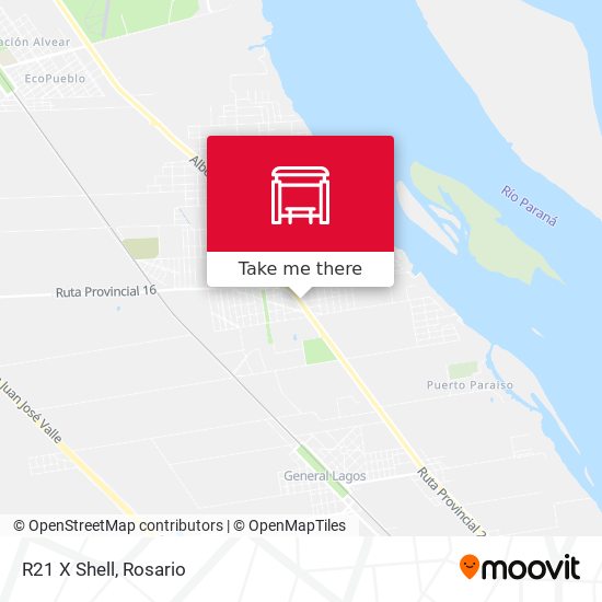 Mapa de R21 X Shell