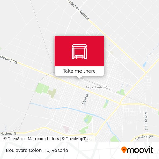 Boulevard Colón, 10 map
