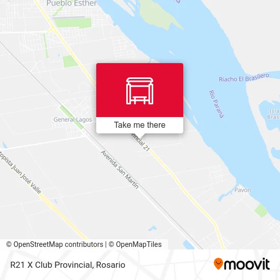 R21 X Club Provincial map