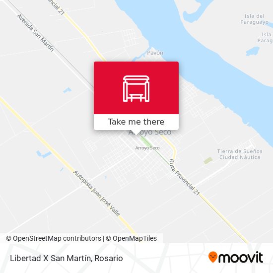 Mapa de Libertad X San Martín