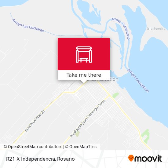 R21 X Independencia map