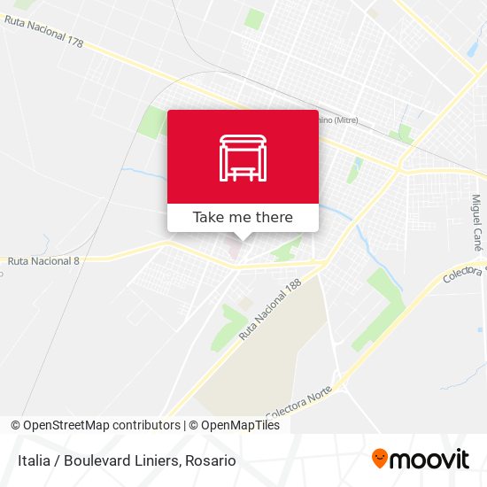 Italia / Boulevard Liniers map