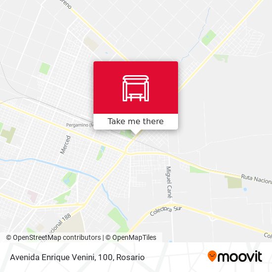 Avenida Enrique Venini, 100 map