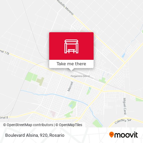 Boulevard Alsina, 920 map