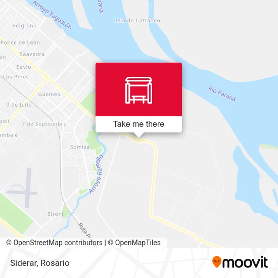 Siderar map