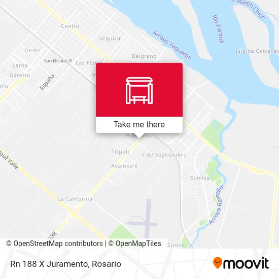 Rn 188 X Juramento map