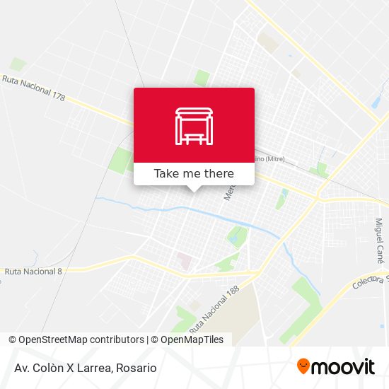 Mapa de Av. Colòn X Larrea