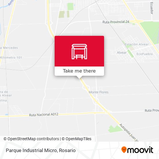 Mapa de Parque Industrial Micro