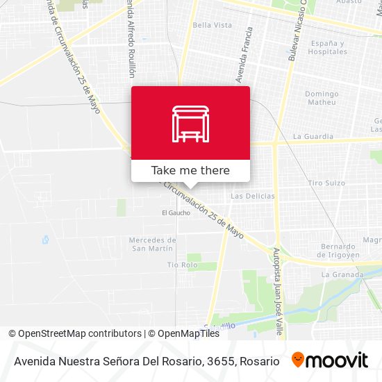 Avenida Nuestra Señora Del Rosario, 3655 map