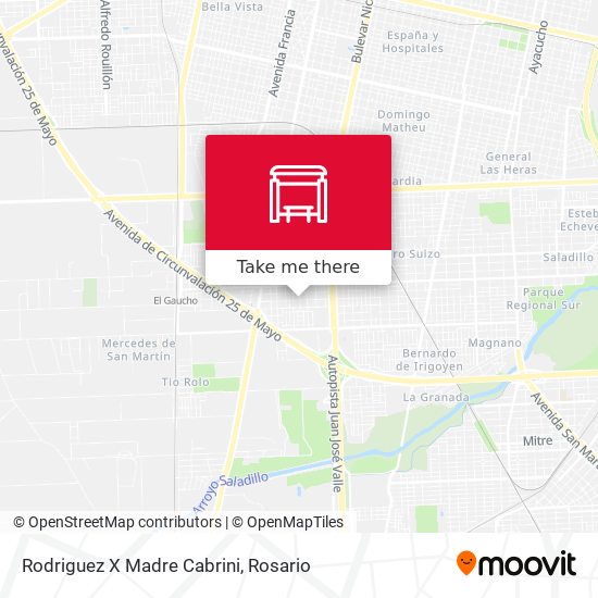 Rodriguez X Madre Cabrini map