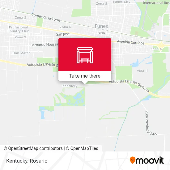 Kentucky map