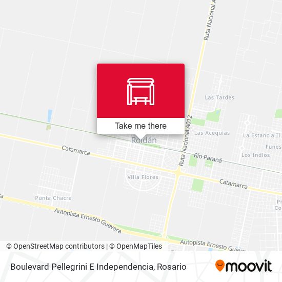 Boulevard Pellegrini E Independencia map