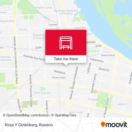 Rioja Y Gutenberg map