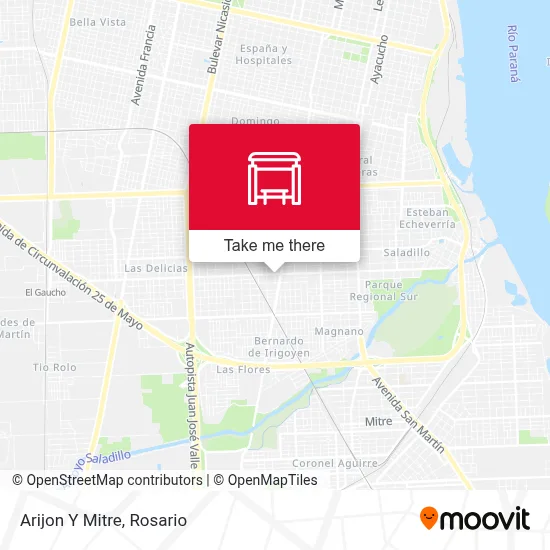 Arijon Y Mitre map