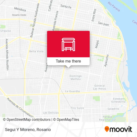 Segui Y Moreno map