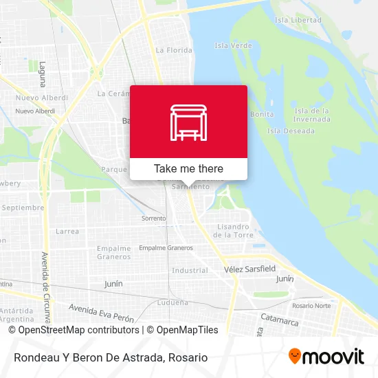 Rondeau Y Beron De Astrada map