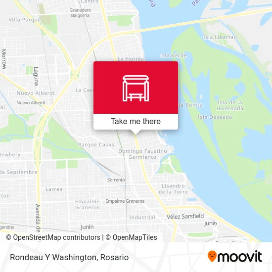 Rondeau Y Washington map