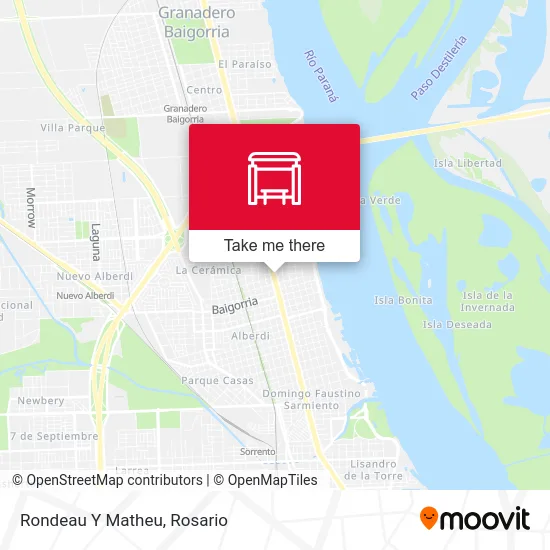 Rondeau Y Matheu map