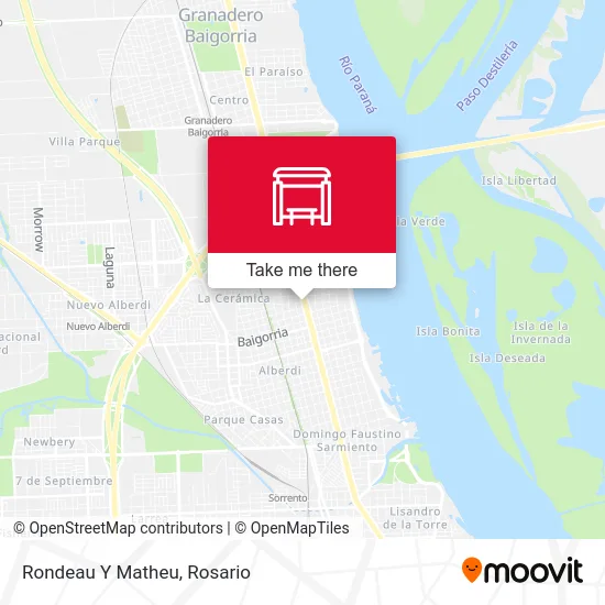 Rondeau Y Matheu map