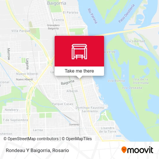 Rondeau Y Baigorria map