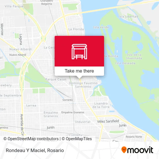 Rondeau Y Maciel map