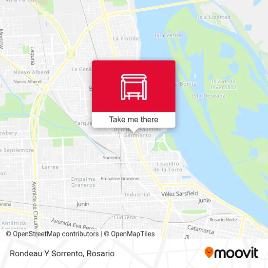 Rondeau Y Sorrento map