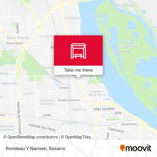 Rondeau Y Nansen map