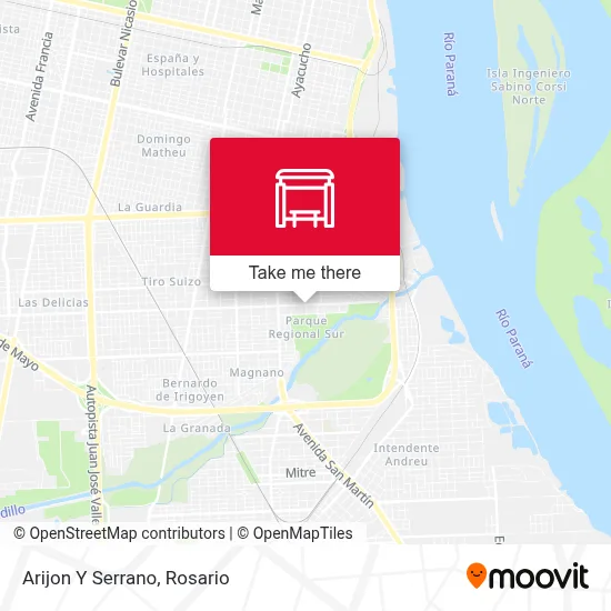 Arijon Y Serrano map