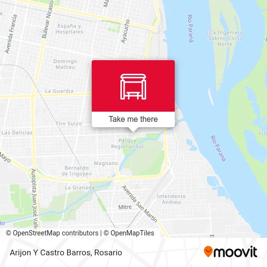 Arijon Y Castro Barros map