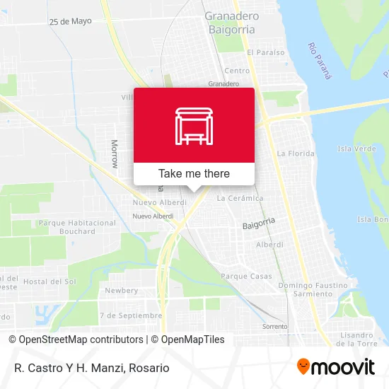 R. Castro Y H. Manzi map